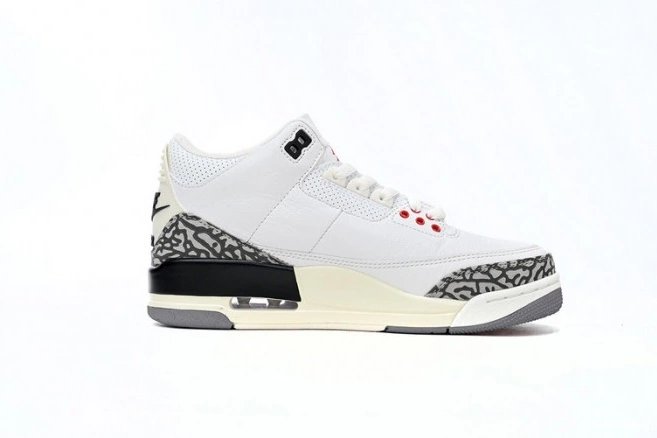 Bmlin Cement Jordan 3 DN3707-100 Retro White Reimagined 0807